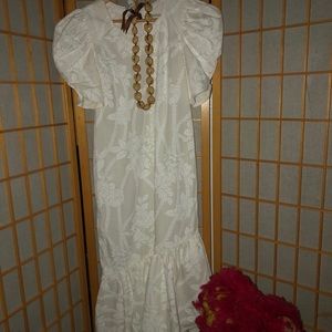 Maxi/wedding/mu’u mu’u/long floral dress S 3/5